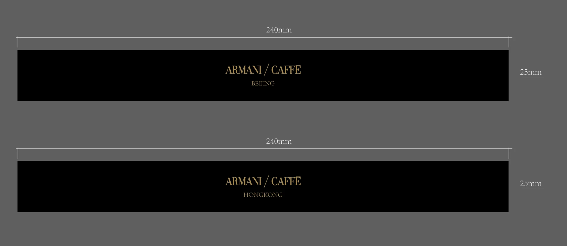 Custom sleeve and engraving specification