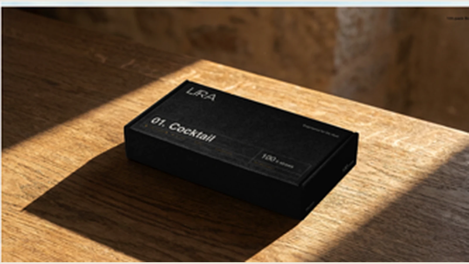 LIRA 100-pack reed straw box