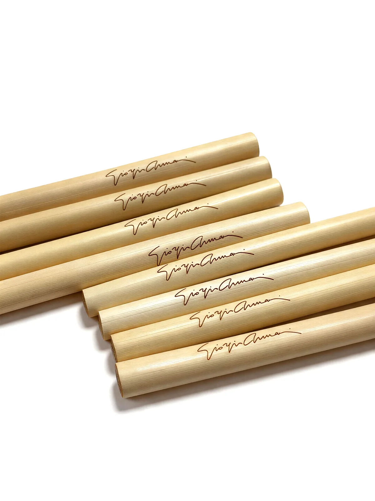 Custom signed reed straws
